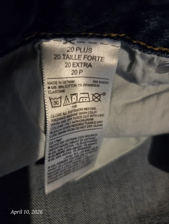 Women's Old Navy Boyfriend Size 20 Plus - Picture 4 of 4